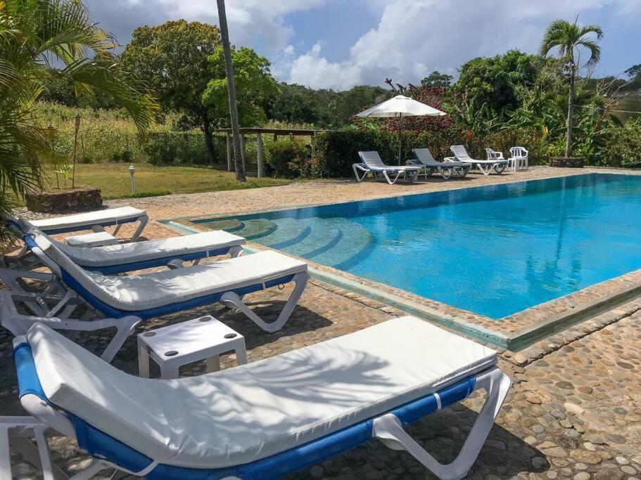 Casa Blanca Samana Apartment Las Galeras Luaran gambar